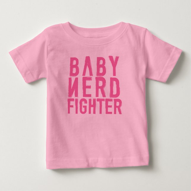Baby Nerdfighter Pink T-Shirt (Front)