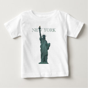 Baby New York Shirt NYC Statue of Liberty Souvenir