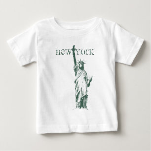 Baby New York Shirt NYC Statue of Liberty Souvenir