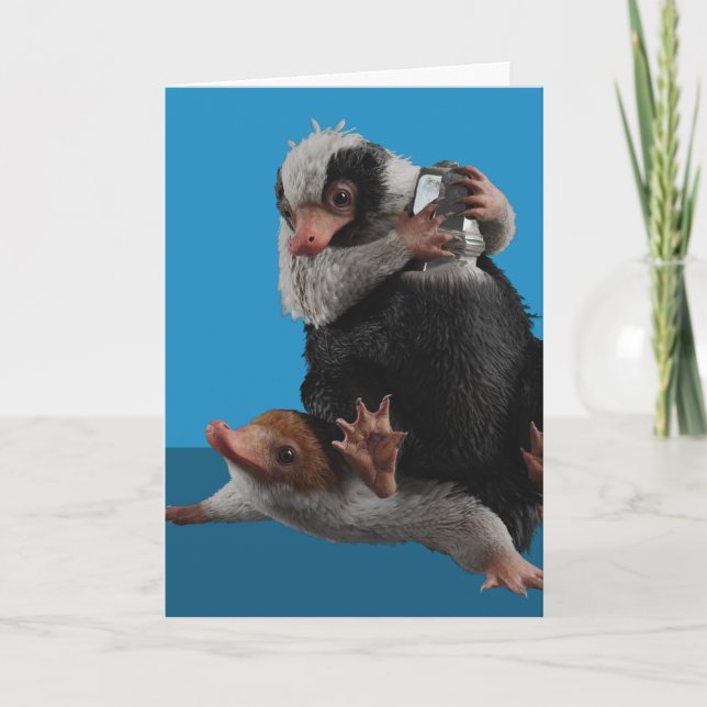 Baby Nifflers Find A Prize Card (Front)