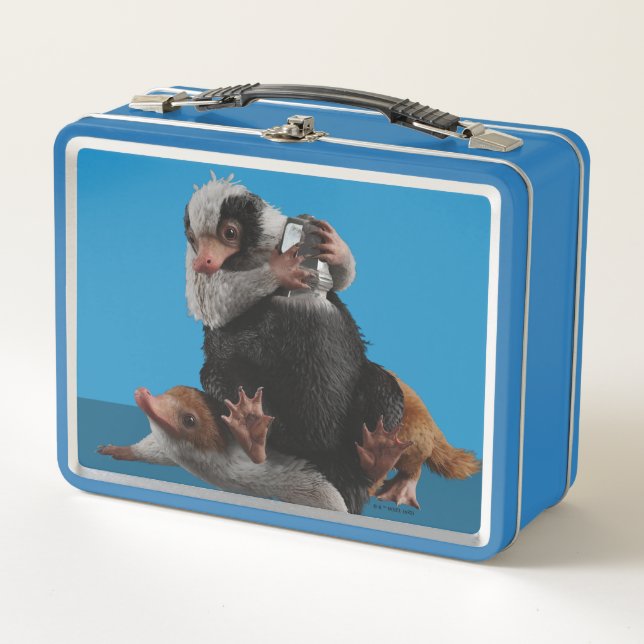 Baby Nifflers Find A Prize Metal Lunch Box (Front)