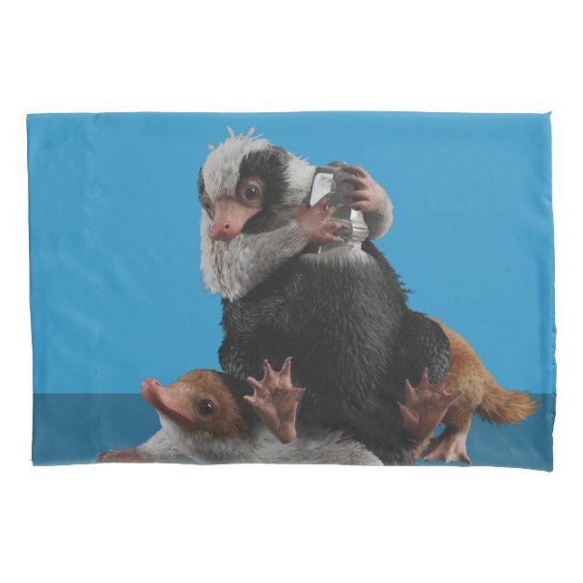 Baby Nifflers Find A Prize Pillowcase (Front)