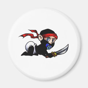 Baby Ninja Infant Ninjutsu Magnet