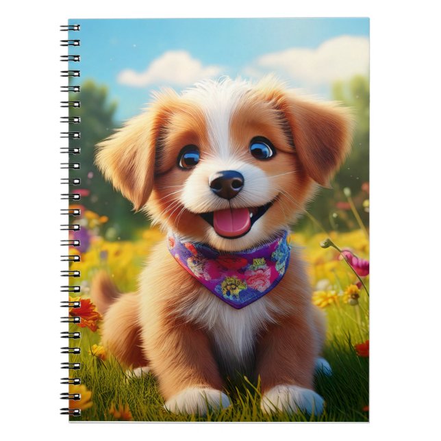 Baby notebook - Puppy (Front)