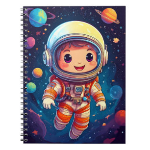 Baby notebook - space travel - new planets