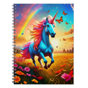 Baby notebook - unicorn
