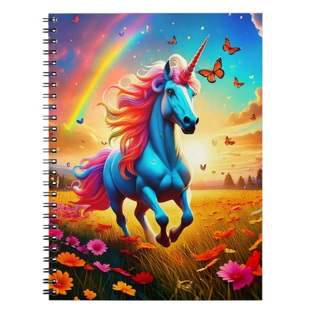 Baby notebook - unicorn (Front)