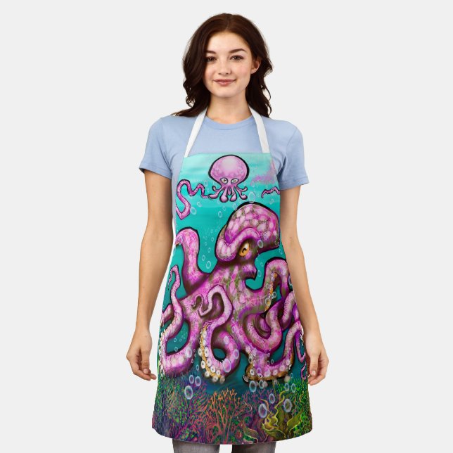 Baby Octopus Apron (Worn)