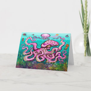 Baby Octopus Card