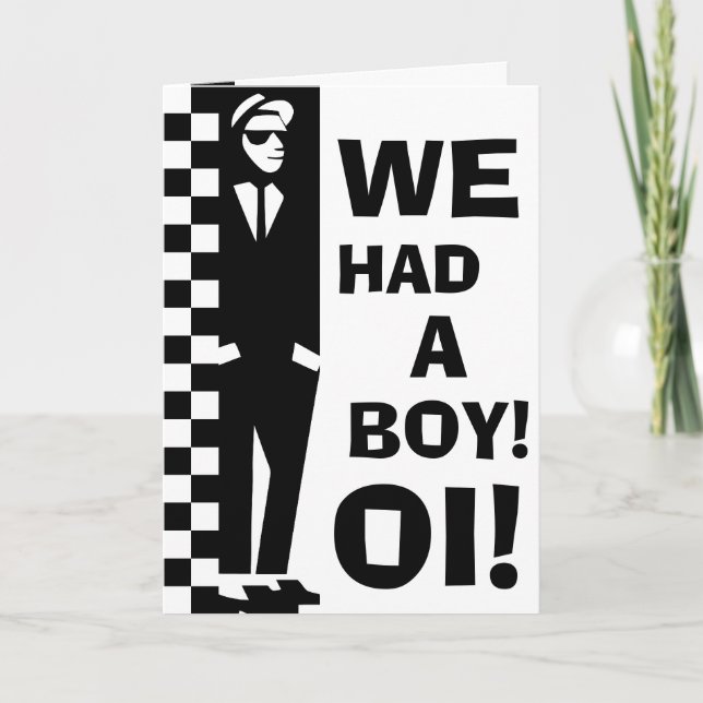 baby oi announcements (ska rude boy) (Front)