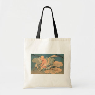 Baby on a Stork Tote Bag