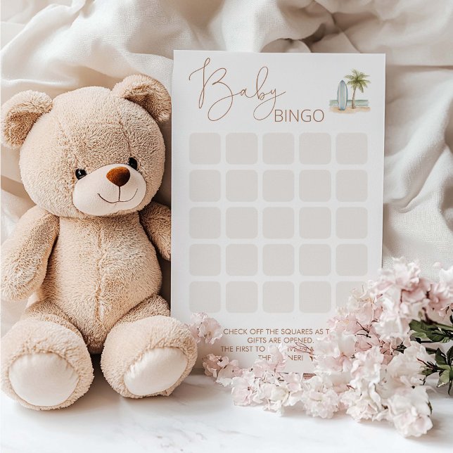 Baby On Board Baby Shower Bingo Game (Creator Uploaded)