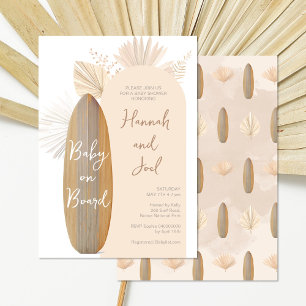 Baby on Board Baby Shower Invitation