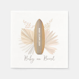 Baby on Board Baby Shower Napkin