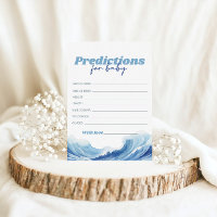 Baby On Board Baby Shower Predictions For Baby