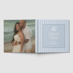 Baby on board beach baby shower guest book