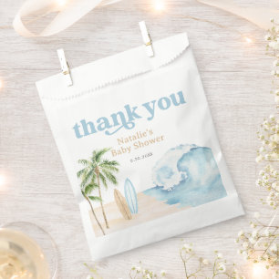 Baby on Board Beach Surf Baby Shower Favour Bags