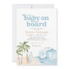 Baby on Board Beach Surf Baby Shower
