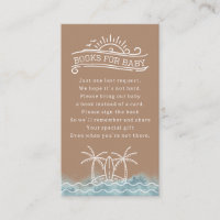 Baby On Board Book Request Neutral Baby Shower