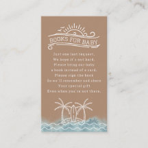 Baby On Board Book Request Neutral Baby Shower