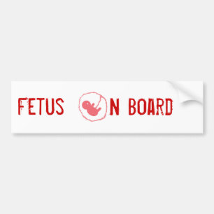 Baby on Board Bumper Sticker