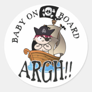 Baby on Board Classic Round Sticker