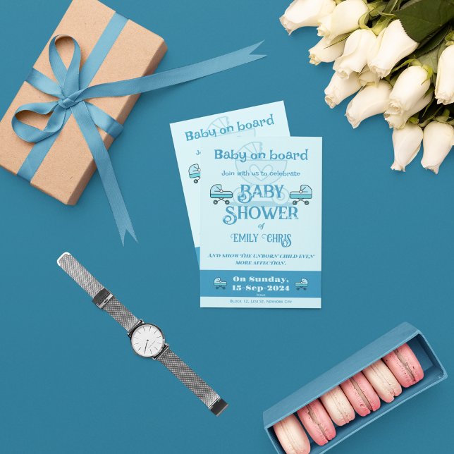 Baby On Board Invitation (Creator Uploaded)