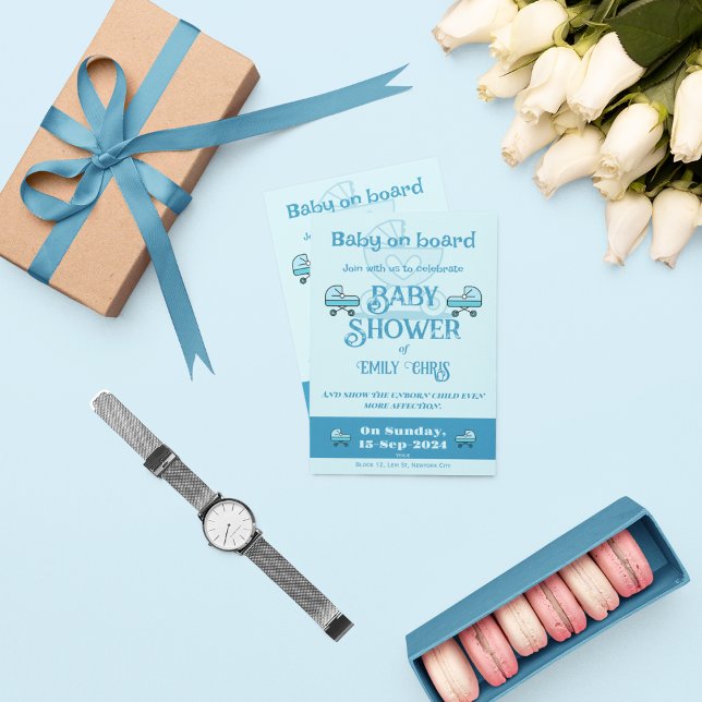 Baby On Board Invitation (Creator Uploaded)