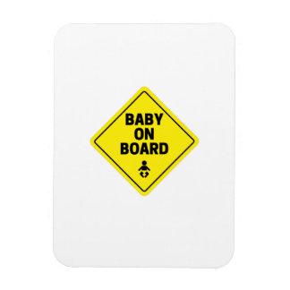 Baby on board magnet