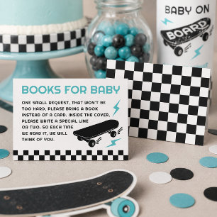 Baby on Board Skateboard Books for Baby Card
