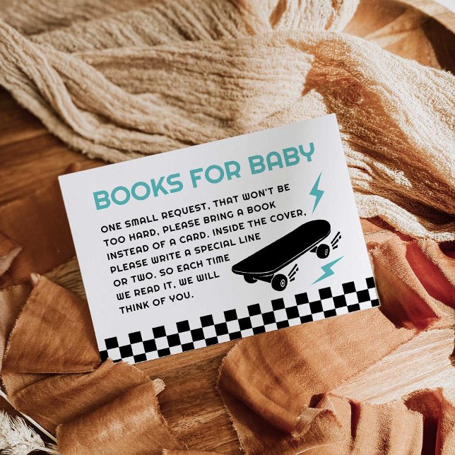 Baby on Board Skateboard Books for Baby Card (Creator Uploaded)