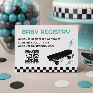 Baby on Board Skateboard Registry Cards