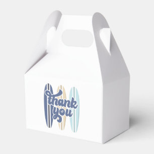Baby on Board Surfboard Baby Shower Thank You Favour Box