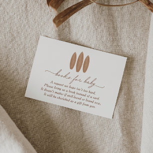 Baby on Board Surfboard Books for Baby Enclosure Card