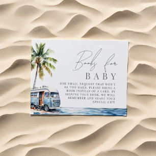Baby on Board, surfing Books for Baby Enclosure Card