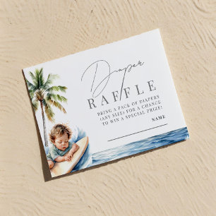 Baby on Board, surfing Books for Baby Enclosure Card