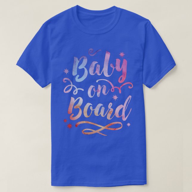 Baby on Board T-Shirt (Design Front)