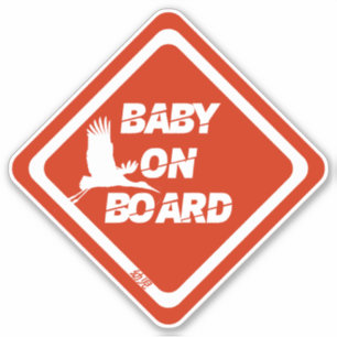 Baby On Board Vinyl Sticker