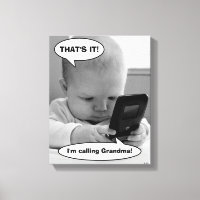 Baby on Cell Phone