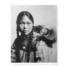 Baby On Eskimo Mum's Back 1906