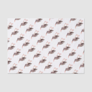 Baby on Stork Tissue Paper