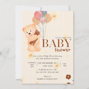 Baby On The Way Vibes Invitation