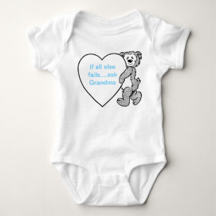 Baby one piece under shirt