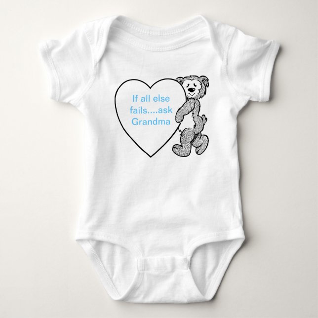 Baby one piece under shirt (Front)