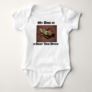 Baby onsie deep sea diver bodysuit