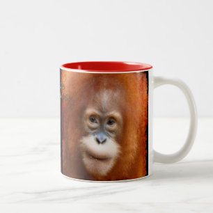 Baby Orangutan Photo Coffee Mug