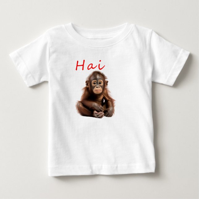  Baby Orangutan T-Shirt (Front)