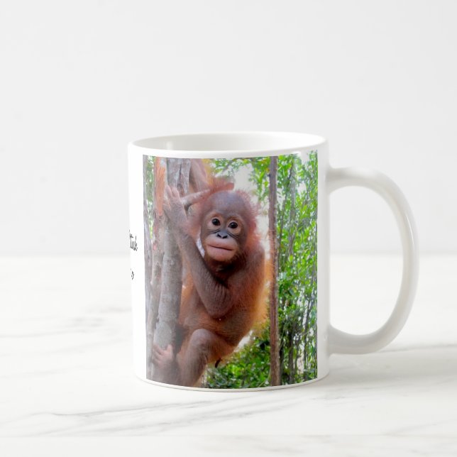 Baby Orangutan Uttuh Coffee Mug (Right)