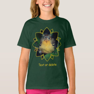 Baby Oriole Fledgling Bird Personalized T-Shirt