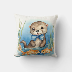Baby Otter Boys  Cushion